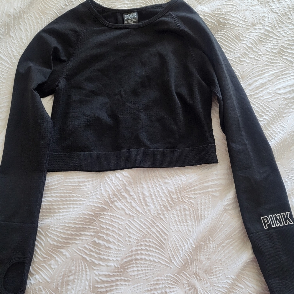 Victoria's Secret Black Seamless Top